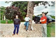 Les dégustateurs avant l'action